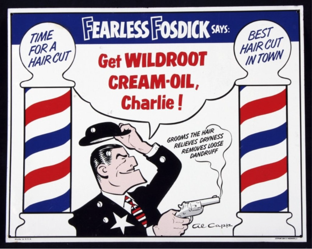 Fearless Fosdick &amp; Wildroot Cream-oil